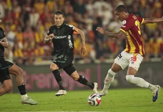 Göztepe-TÜMOSAN Konyaspor karşılaşması berabere bitti