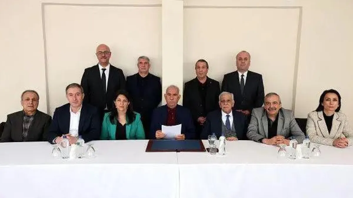 İmralı görüşmesi sonrası DEM Parti’den 3 kilit kavram vurgusu haberinin görseli