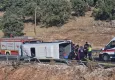 Diyarbakır’da kaza: Minibüs devrildi, 1 kişi hayatını kaybetti