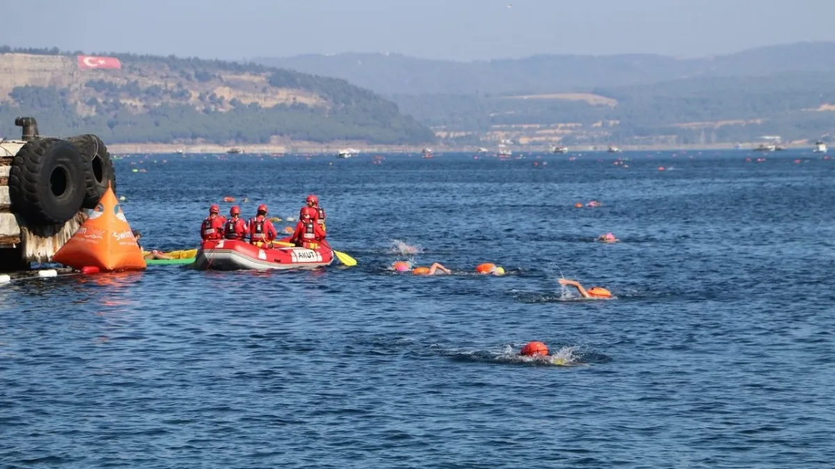 İstanbul’daki kayıp Rus yüzücünün ardından Çanakkale’de güvenlik seferberliği haberinin görseli