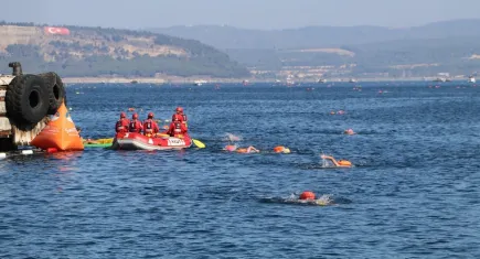 İstanbul’daki kayıp Rus yüzücünün ardından Çanakkale’de güvenlik seferberliği