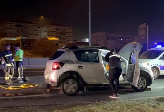 Tekirdağ’da dehşet: Yol ortasında oturan genç otomobilin altında kaldı