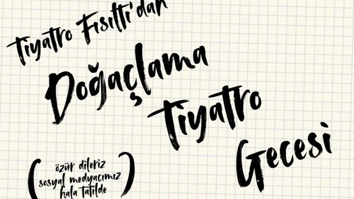 Tiyatro Fısıltı’dan sıfır hazırlıkla maksimum eğlence: Fısıltı Doğaçlama Gecesi haberinin görseli