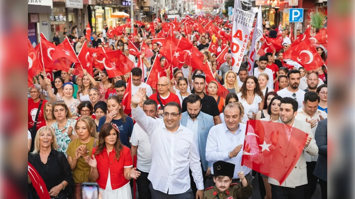 Balçova’da 30 Ağustos coşkuyla kutlandı!  haberinin görseli