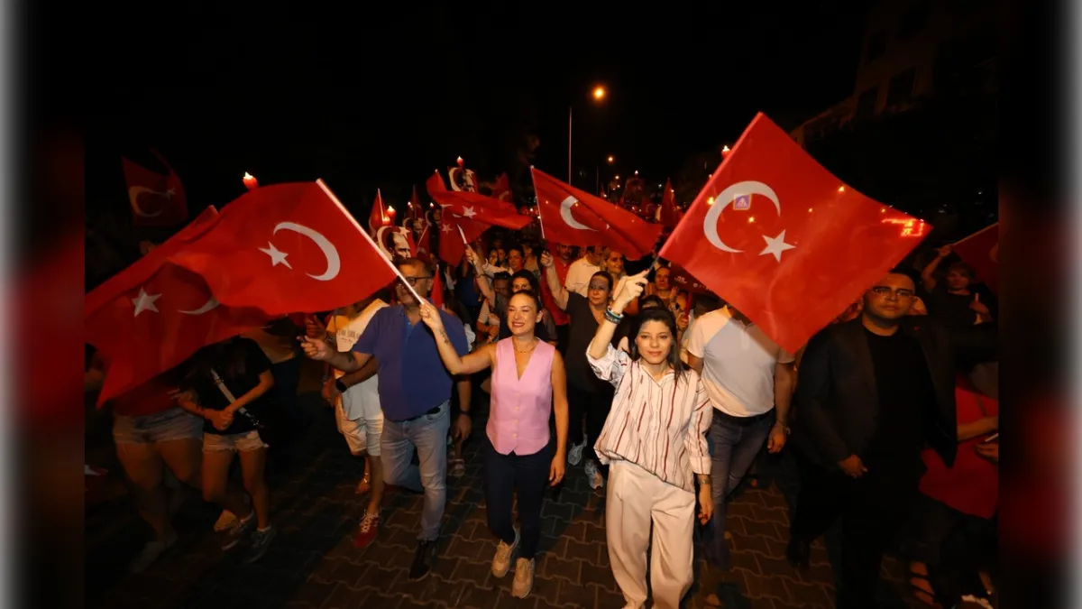 Efes Selçuk’ta 30 Ağustos coşkusu  haberinin görseli