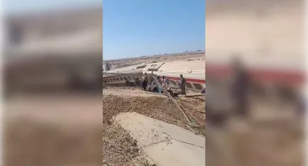 Mısır'da tren raydan çıktı: Çok sayıda ölü ve yaralı var