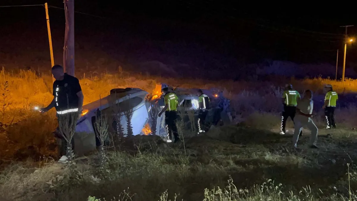 Nevşehir&#039;de kaza: Araçlar sulama kanalına düştü haberinin görseli