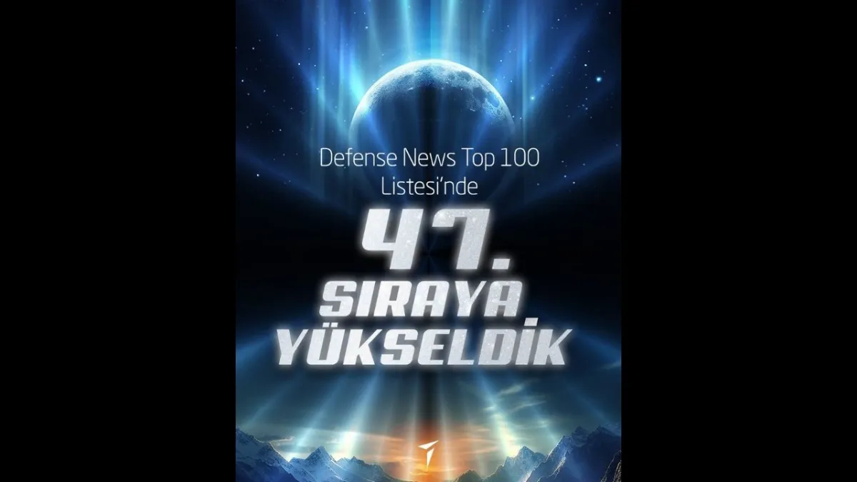TUSAŞ dünyada yükselişini sürdürüyor: Defense News listesinde 47. sıraya tırmandı! haberinin görseli