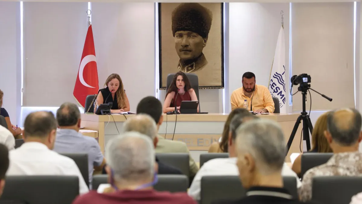 Çeşme Meclisinde barış ve gelecek vurgusu haberinin görseli