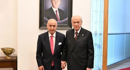Hikmet Çetin’den Bahçeli’ye sürpriz ziyaret! 1 saatlik kritik görüşme