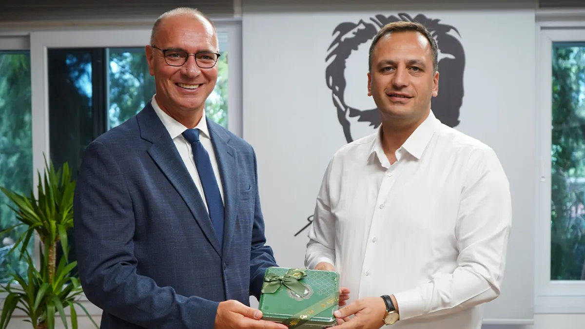Bornova ile Bosna-Hersek arasında örnek iş birliği: Eşki ve Lugavić’ten ortak gelecek vurgusu haberinin görseli