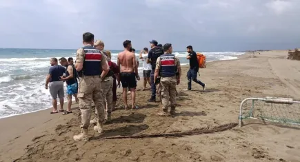 Hatay sahilinde dehşet! İranlı kardeşlerden biri dalgaların kurbanı oldu