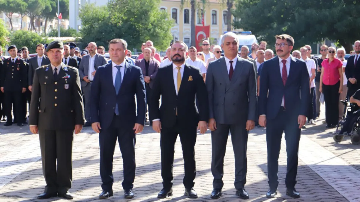 Ödemiş’in kurtuluşu 103. yılında coşkuyla kutlandı haberinin görseli