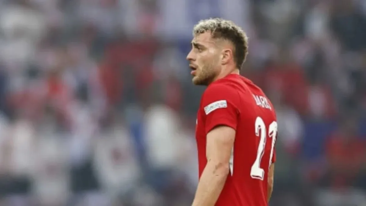 A Milli Futbol takımında şok! Barış Alper Yılmaz sahada sadece 5 dakika kalabildi.. haberinin görseli