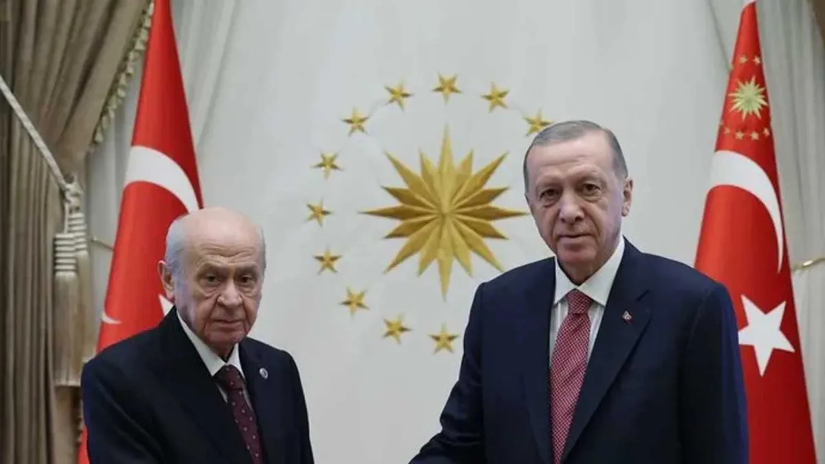 Cumhurbaşkanı Erdoğan, Bahçeli&#039;yi ziyaret edecek haberinin görseli