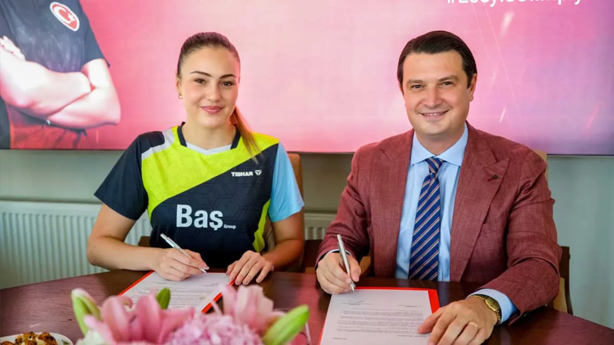 Ece Haraç’a olimpiyat yolunda Baş Group’tan destek haberinin görseli