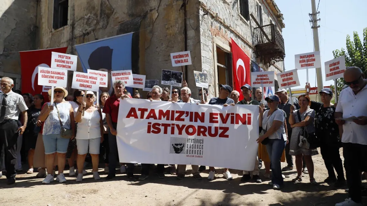 Efes Selçuk, Çamlık Atatürk Evi için tek ses oldu haberinin görseli