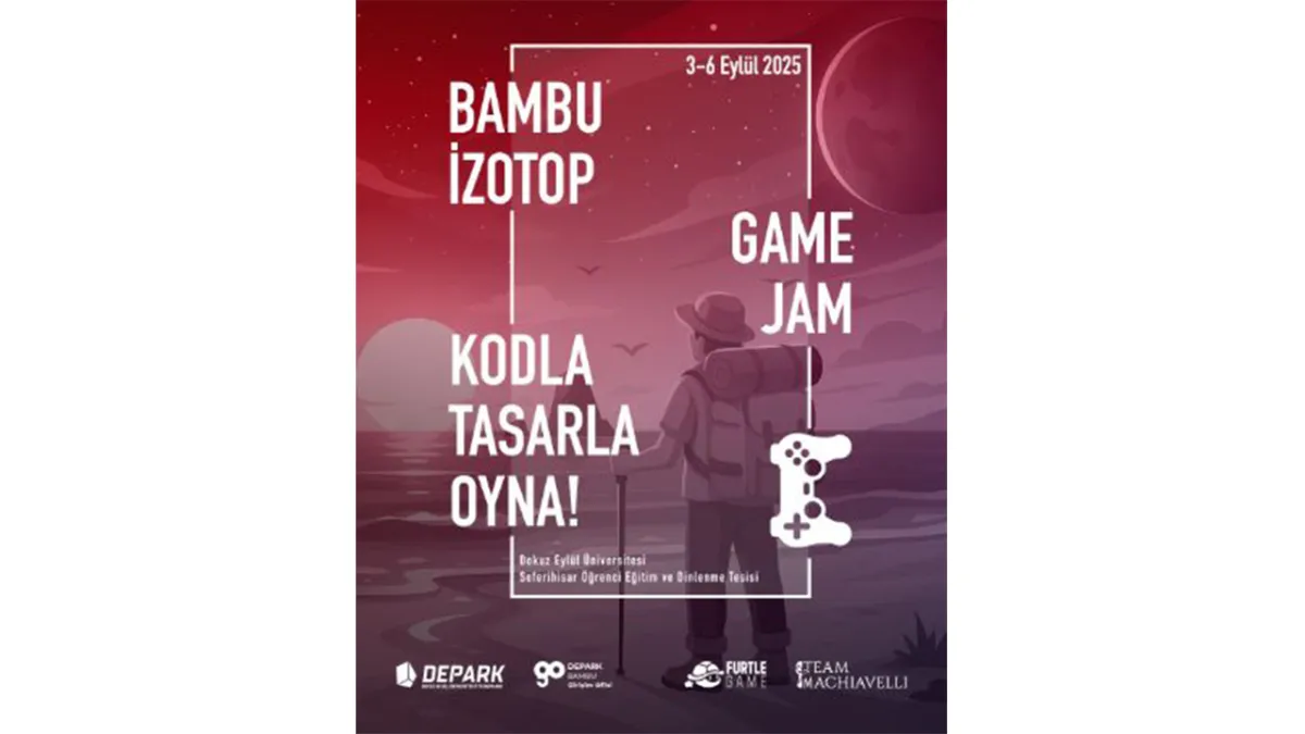 İzotop Game Jam 2025 başladı: 150 oyun geliştiricisi 3 gün boyunca yarışacak haberinin görseli