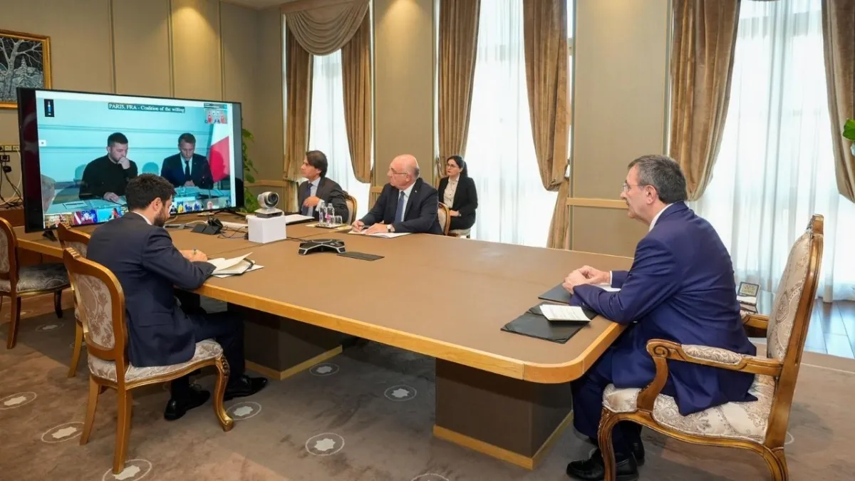 Zelenskiy’den Türkiye’ye teşekkür! Yılmaz’ın paris zirvesi paylaşımı sosyal medyayı salladı haberinin görseli
