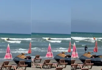 Akçakoca’da dehşet! 5 kişilik aile denizde ölümle burun buruna geldi