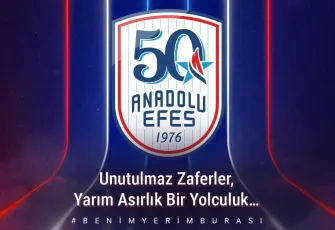 Anadolu Efes 50. yılını özel logo ile kutluyor: Yarım asırlık zaferin sırrı ne?