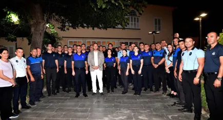 Başkan Eşki’den Zabıta Haftası’nda personele ziyaret: Bornova’nın düzeni size emanet