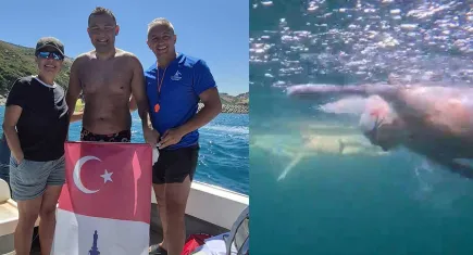 Cebelitarık Boğazı’nı geçen otizmli Tuna Tunca rol model oldu