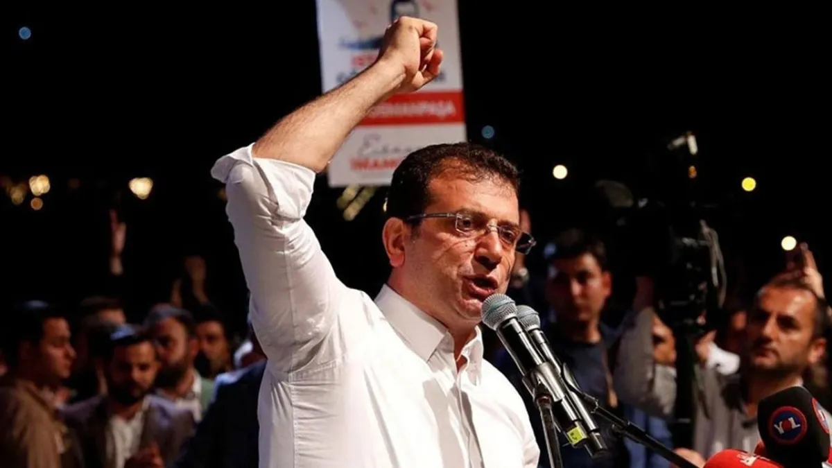 Cumhurbaşkanı adayı Ekrem İmamoğlu Silivri'den haykırdı: "Asla vazgeçmeyeceğiz" haberinin görseli