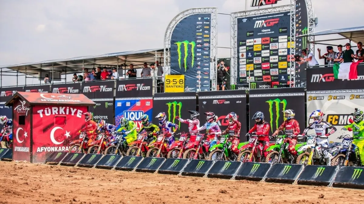 Dünya Motokros şampiyonası MXGP Türkiye başlıyor: 24 ülkeden elit yarışçılar afyon’da piste çıkıyor! haberinin görseli