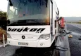 Gaziantep’te yolcu otobüsü motorundan alevler yükseldi: 35 kişi panik içinde tahliye edildi