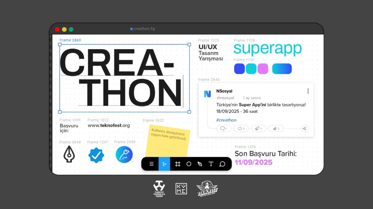 Gençler TEKNOFEST’te dijital devrim için yarışıyor: NSosyal super app creathon başlıyor! haberinin görseli