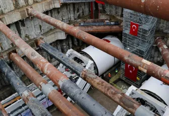 Körfezray Metrosu'nda tarihi adım: İki tünel açma makinesi kazılara başladı