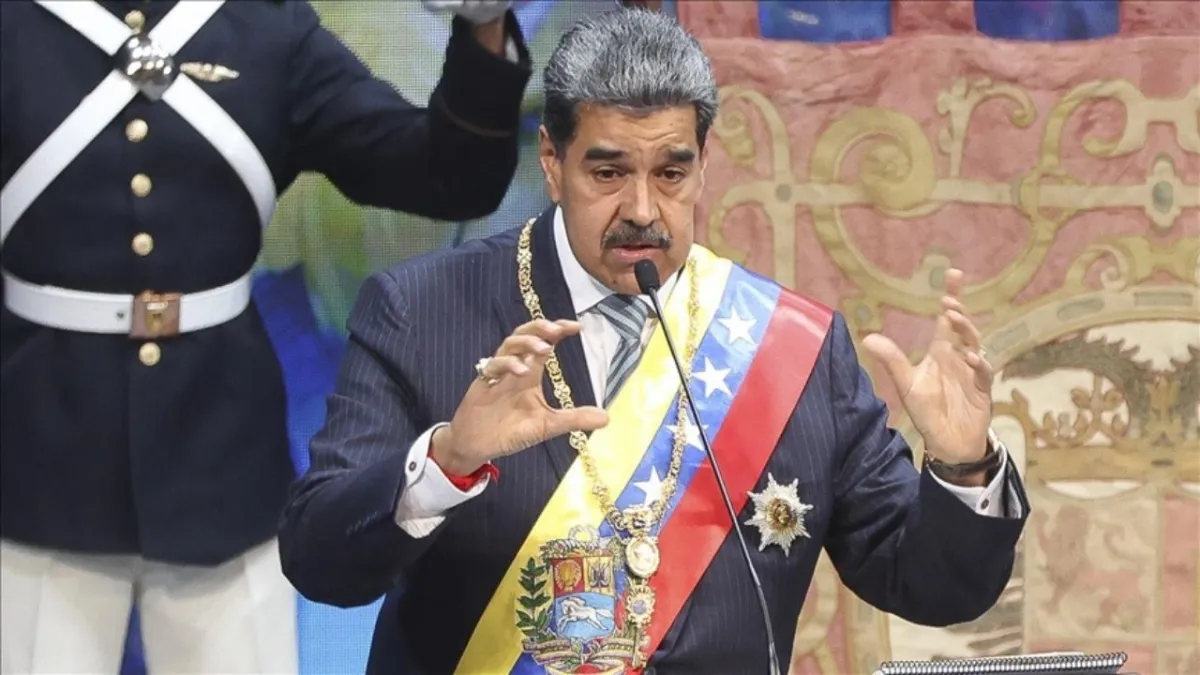 Maduro’dan ABD’ye sert uyarı: “Venezuela saldırıya uğrarsa silahlı mücadele başlar” haberinin görseli