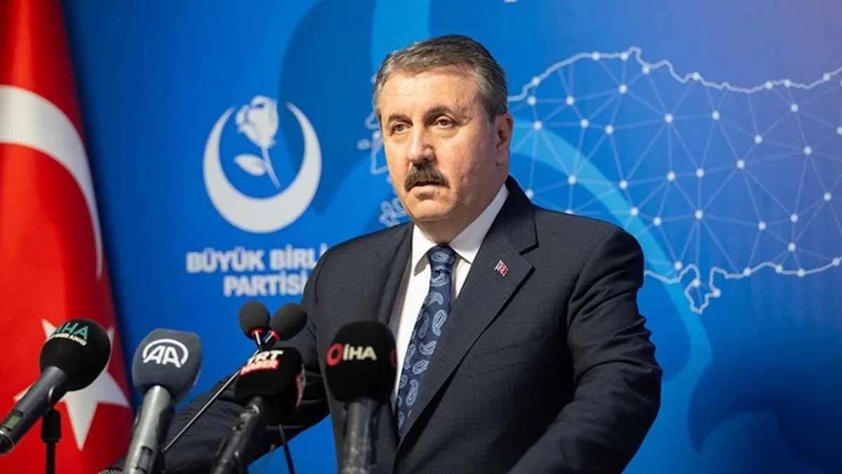Destici: Komisyondan bir heyetin İmralı canisi ile görüşmesini doğru bulmuyoruz haberinin görseli