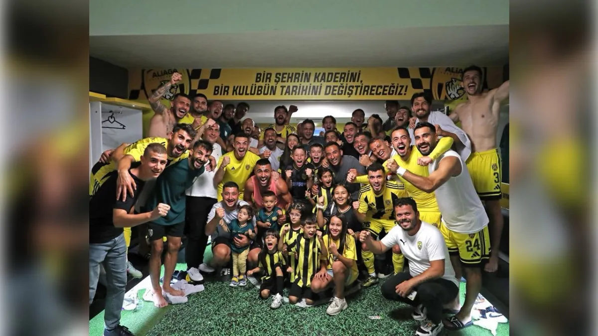 Ege derbisini Aliağa FK kazandı haberinin görseli