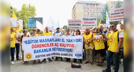 Eğitim-Sen: Okul ve kırtasiye masrafları velilerin sırtına yıkılamaz