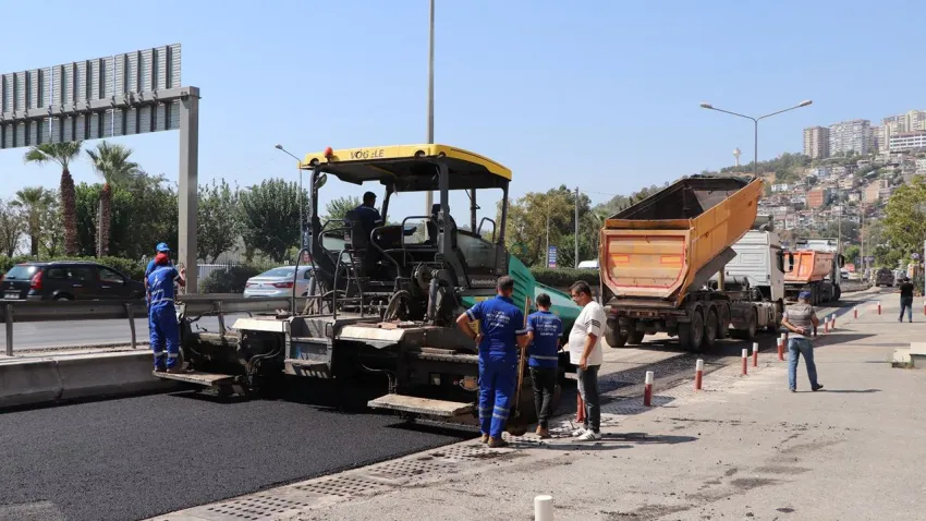 İzmir'de asfalt seferberliği