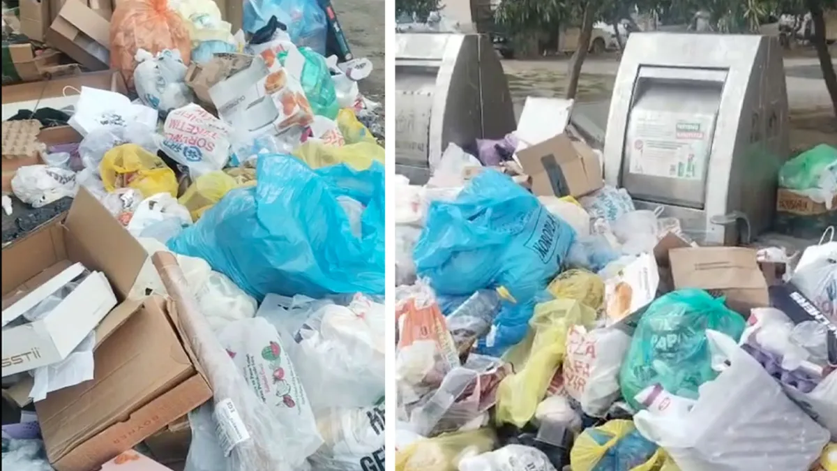 Karşıyaka’da çöp krizi: Çöplüklerin içi boş, dışı çöplük haberinin görseli