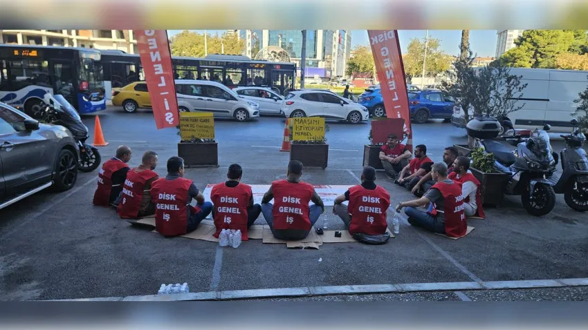 Konak’ta işçi eylemi 6. gününde