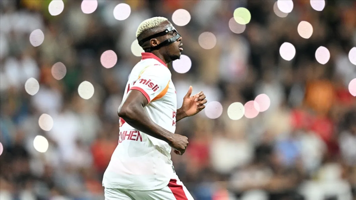 Milli maçta sakatlanmıştı: Galatasaray&#039;dan Osimhen’ın sağlık durumuna ilişkin açıklama haberinin görseli