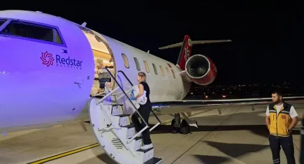 4,5 aylık kalp hastası bebek ambulans uçakla hastaneye sevk edildi!