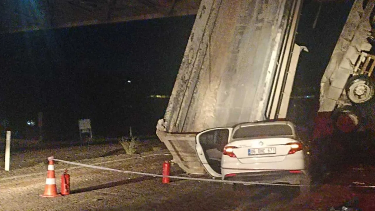 Damperi açılan kamyon faciaya yol açtı haberinin görseli