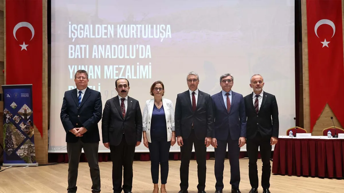 DEÜ’de Batı Anadolu’da Yunan Mezalimi Paneli haberinin görseli