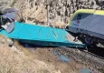 Malatya Hekimhan’da yük treni kazası