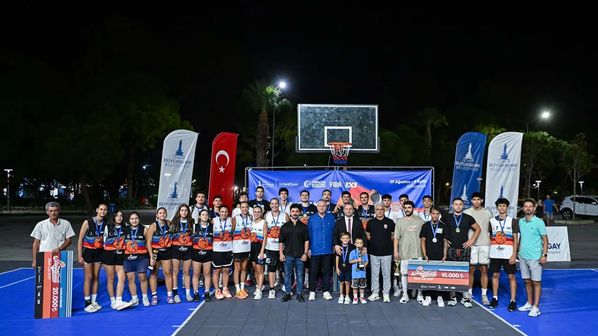Sokak Basketbolu İzmir’de zirveye ulaştı: 3x3 Streetball İzmir Cup 2025’te şampiyonlar belli oldu haberinin görseli