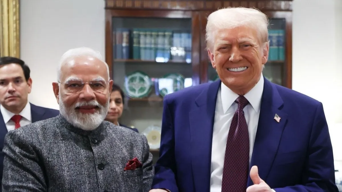 Trump ve Modi masada: ABD-Hindistan ticaret engelleri kalkıyor mu? haberinin görseli