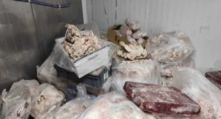 Ankara'da kaçak et operasyonu!
