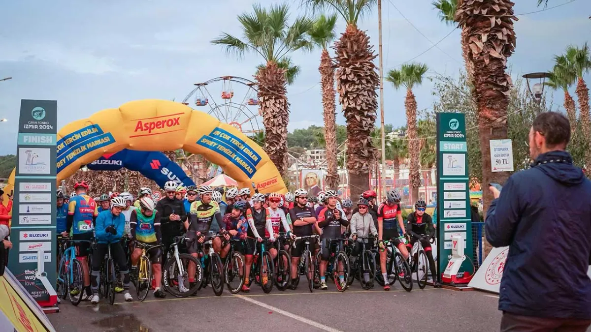 Gran Fondo İzmir 2025’te Bisiklet Tutkunları Sığacık’ta buluşuyor haberinin görseli