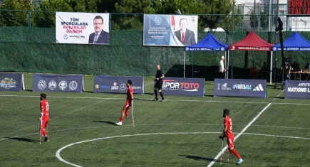 Ampute Futbol Milli Takımı, İtalya’yı farklı yendi!