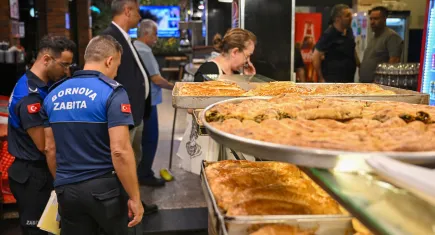 Bornova’da fırınlar denetlendi